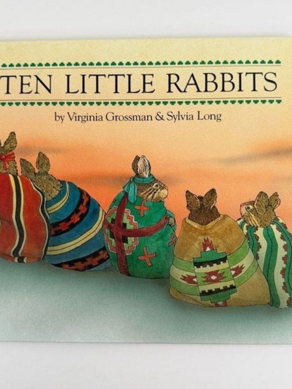 2/$8 Ten Little Rabbits book by Virginia Grossman (Hardcover)